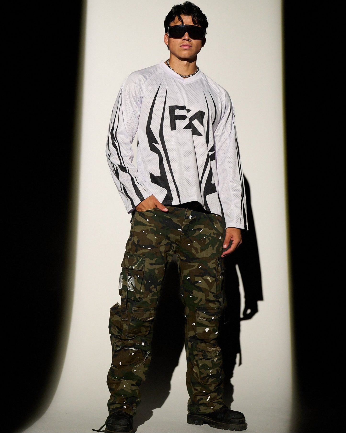 Distressed Cargo pants
