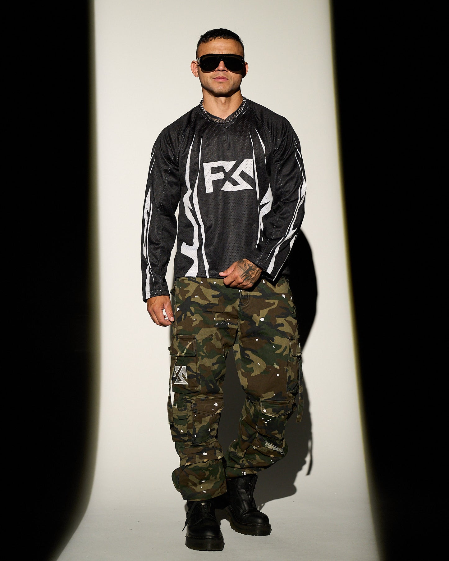 Distressed Cargo pants