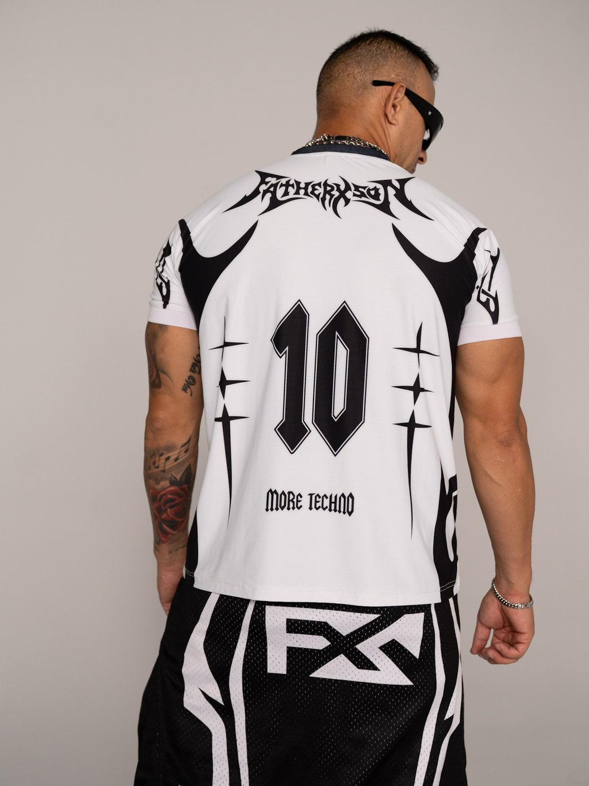 White techno Jersey