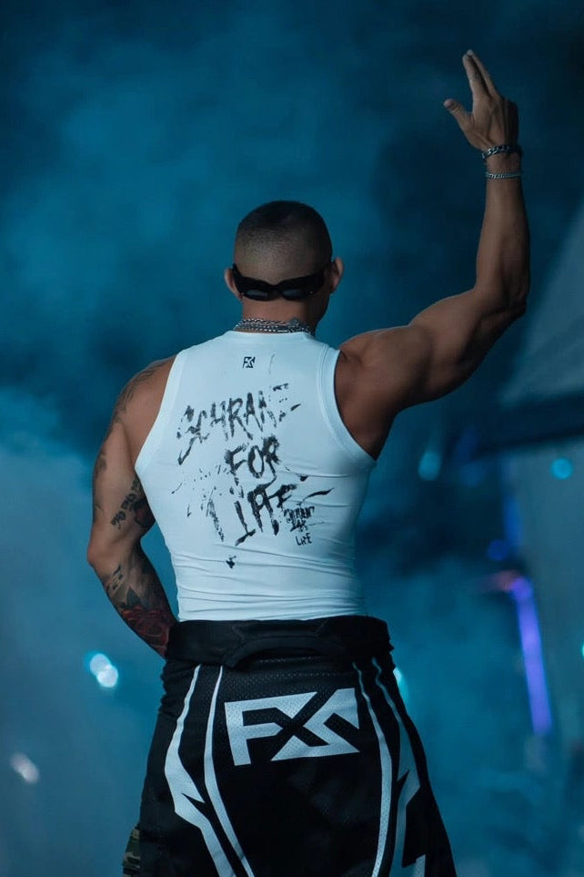 Fitted schranz tank top